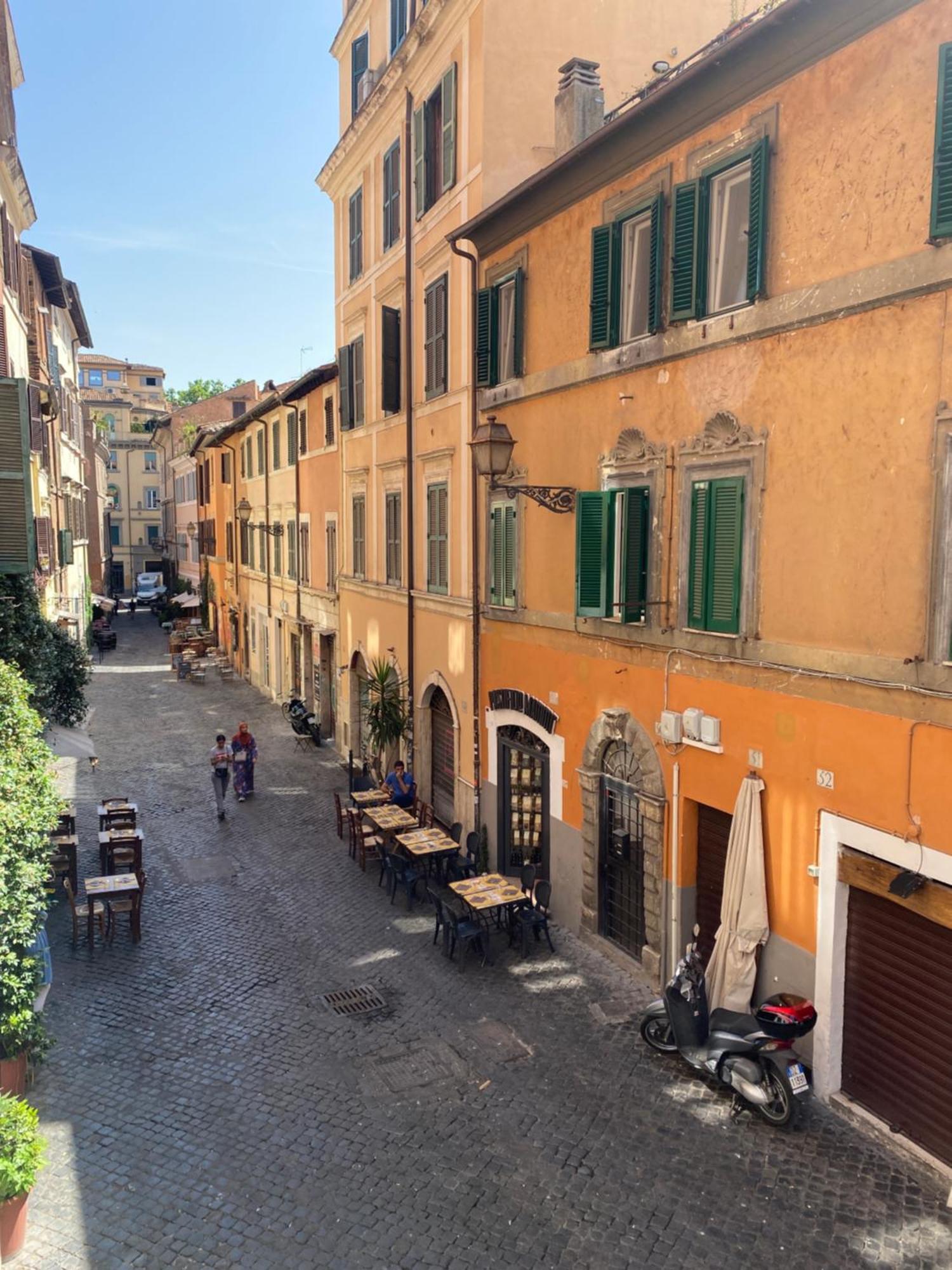 B&B Trastevere Il Vicolo Rom Exteriör bild